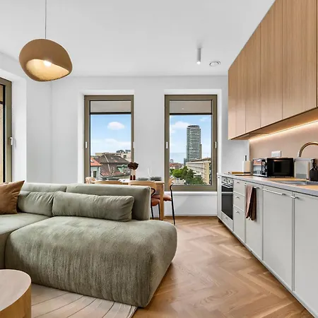 Scandi & Modern In Heart Of Apartment *